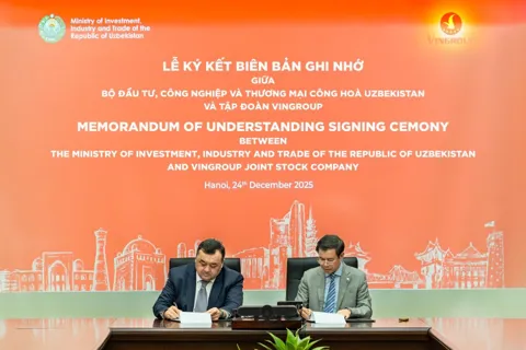 Vingroup công bố hợp tác chiến lược với chính phủ Uzbekistan, mở ra cơ hội đầu tư quy mô lớn tại Trung Á