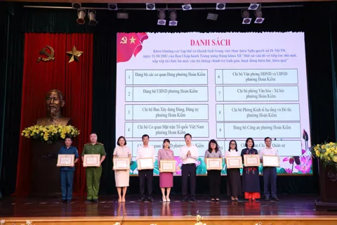Phường Hoàn Kiếm: xây dựng hệ thống chính trị tinh gọn, hoạt động hiệu lực, hiệu quả