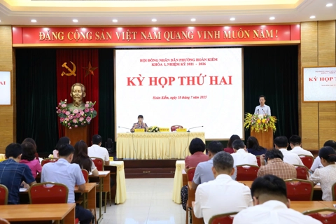HĐND phường Hoàn Kiếm thông qua các nghị quyết quan trọng