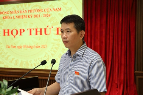 HĐND phường Cửa Nam tổ chức Kỳ họp thứ 3