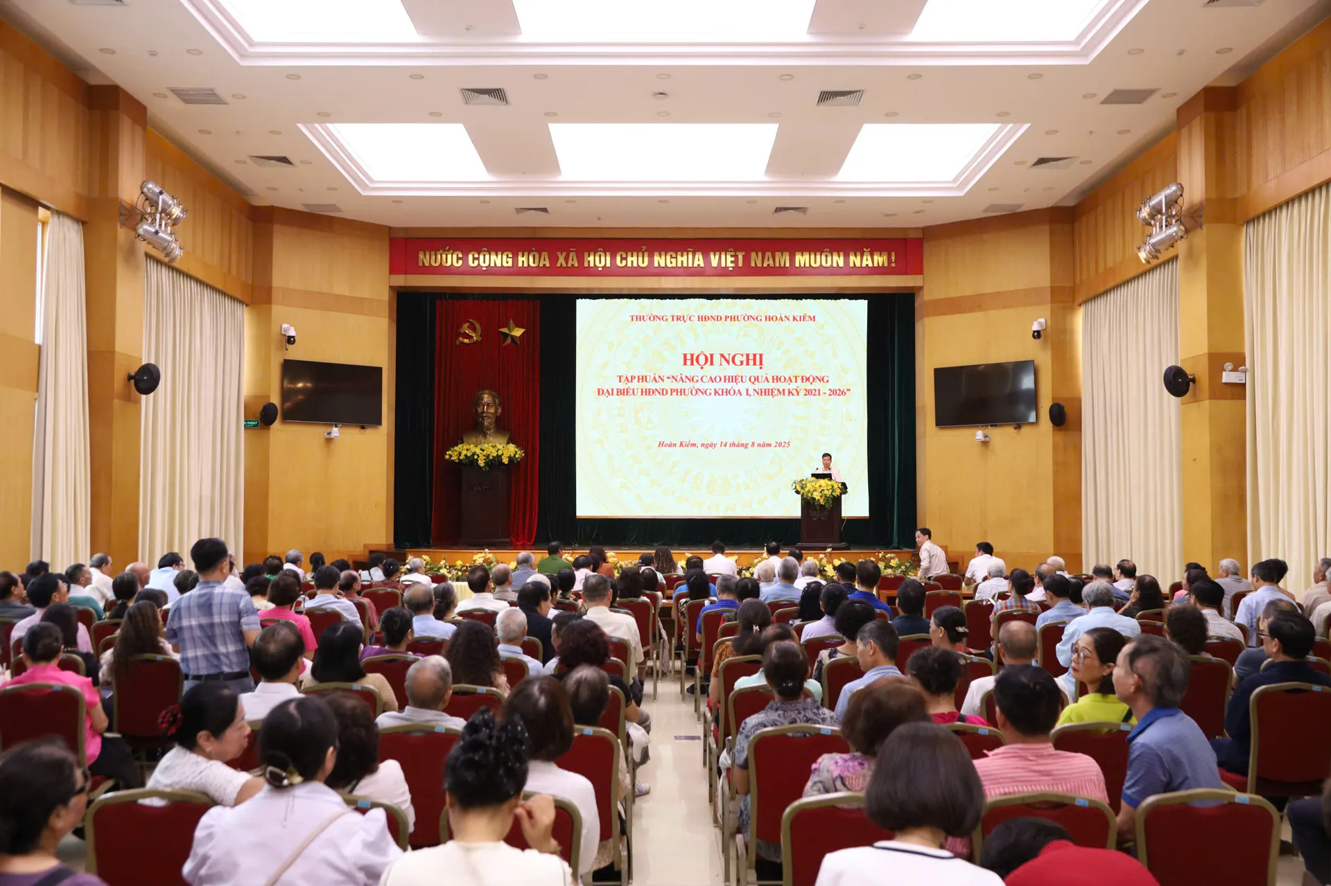 Phường Hoàn Kiếm tập huấn nâng cao hiệu quả hoạt động cho đại biểu hội đồng nhân dân