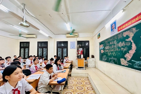Quận Hoàn Kiếm: đảm bảo an toàn, duy trì quyền lợi học tập của học sinh trong thời gian cải tạo trường THCS Thanh Quan