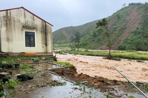 Cập nhật: Bão số 10 suy yếu thành áp thấp nhiệt đới, cảnh báo mưa lớn xối xả, gió mạnh, lũ quét, sạt lở đất tại nhiều địa phương