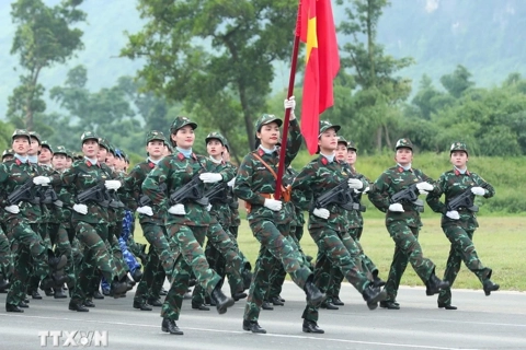 Hơn 7.000 cán bộ, chiến sĩ lần đầu hợp luyện diễu binh, diễu hành dịp Quốc khánh