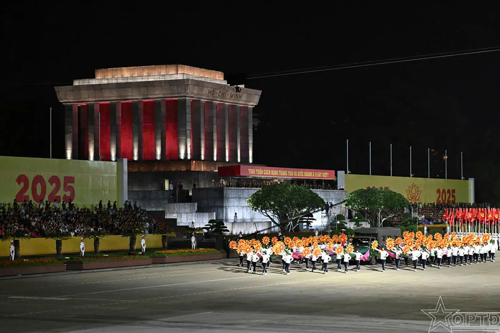 Lộ trình diễu hành của khối xe nghi trượng tối 27/8
