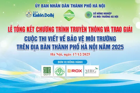 Trực tiếp: Lễ tổng kết chương trình truyền thông, trao giải cuộc thi viết về Bảo vệ môi trường năm 2025 và phát động chương trình truyền thông năm 2026