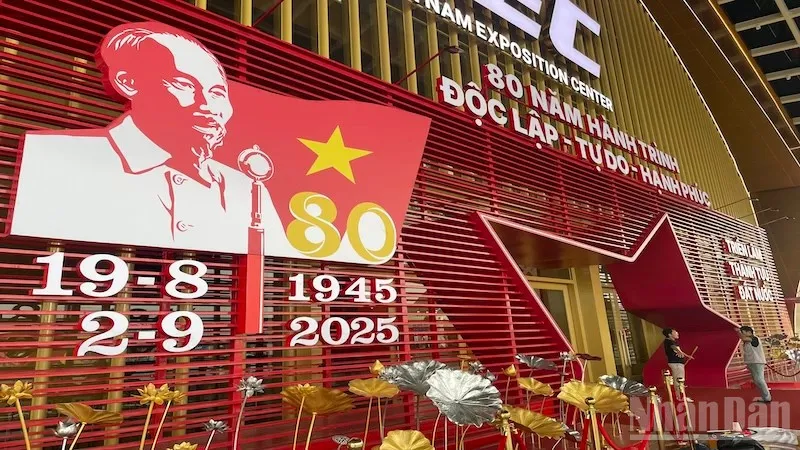 Bản đồ tham quan triển lãm “80 năm hành trình Độc lập-Tự do-Hạnh phúc”