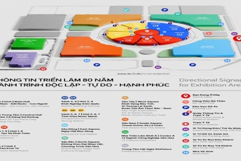 Lộ trình nhanh nhất từ trung tâm Hà Nội đến Triển lãm "80 năm Hành trình Độc lập – Tự do – Hạnh phúc"
