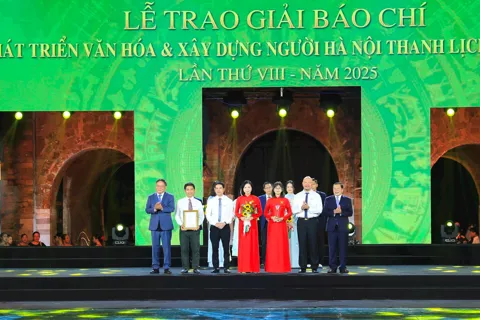 Giải Báo chí về phát triển văn hóa và xây dựng người Hà Nội thanh lịch, văn minh lần thứ IX: Lan tỏa giá trị văn hóa, khơi thông nguồn lực phát triển Thủ đô