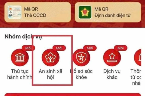 Hướng dẫn liên kết tài khoản an sinh xã hội trên VNEID với tài khoản ngân hàng