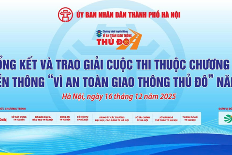 Trực tiếp: Lễ trao giải và phát động chương trình truyền thông “Vì An toàn giao thông Thủ đô” năm 2025