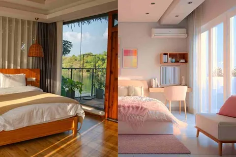 Ban công phòng ngủ trong thiết kế nhà ở hiện đại
