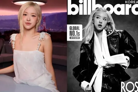 Rosé Blackpink được vinh danh là Nghệ sĩ Toàn cầu số 1 năm 2025