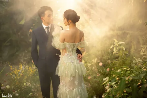 Bí mật sau bộ ảnh cưới độc đáo của Á hậu Phương Nhi