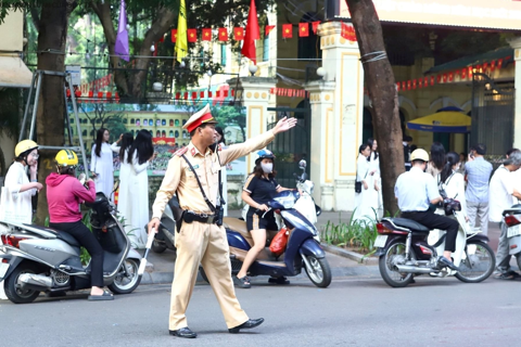 Chi tiết thời gian cấm đường, tạm cấm và hạn chế phương tiện tại Hà Nội ngày 21/8