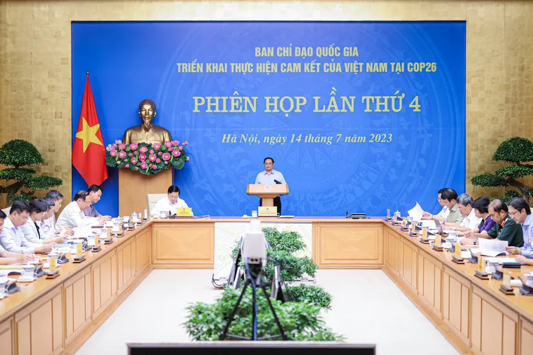Thủ tướng Chính phủ Phạm Minh Chính làm Trưởng Ban Chỉ đạo quốc gia triển khai thực hiện cam kết tại COP26