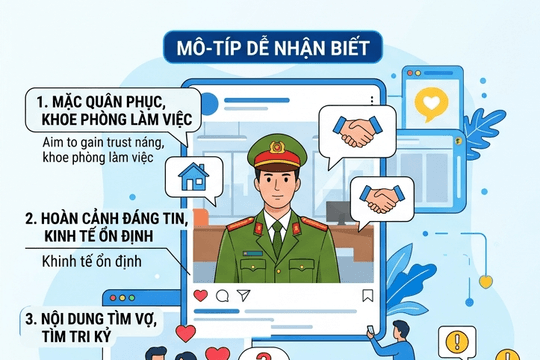 Cảnh báo về các video giả mạo chiến sỹ công an tìm bạn đời trên mạng
