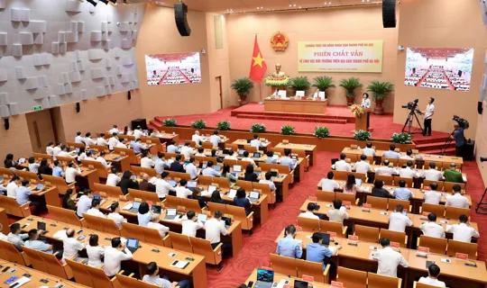 Thường trực HĐND thành phố Hà Nội tổ chức chất vấn về lĩnh vực môi trường