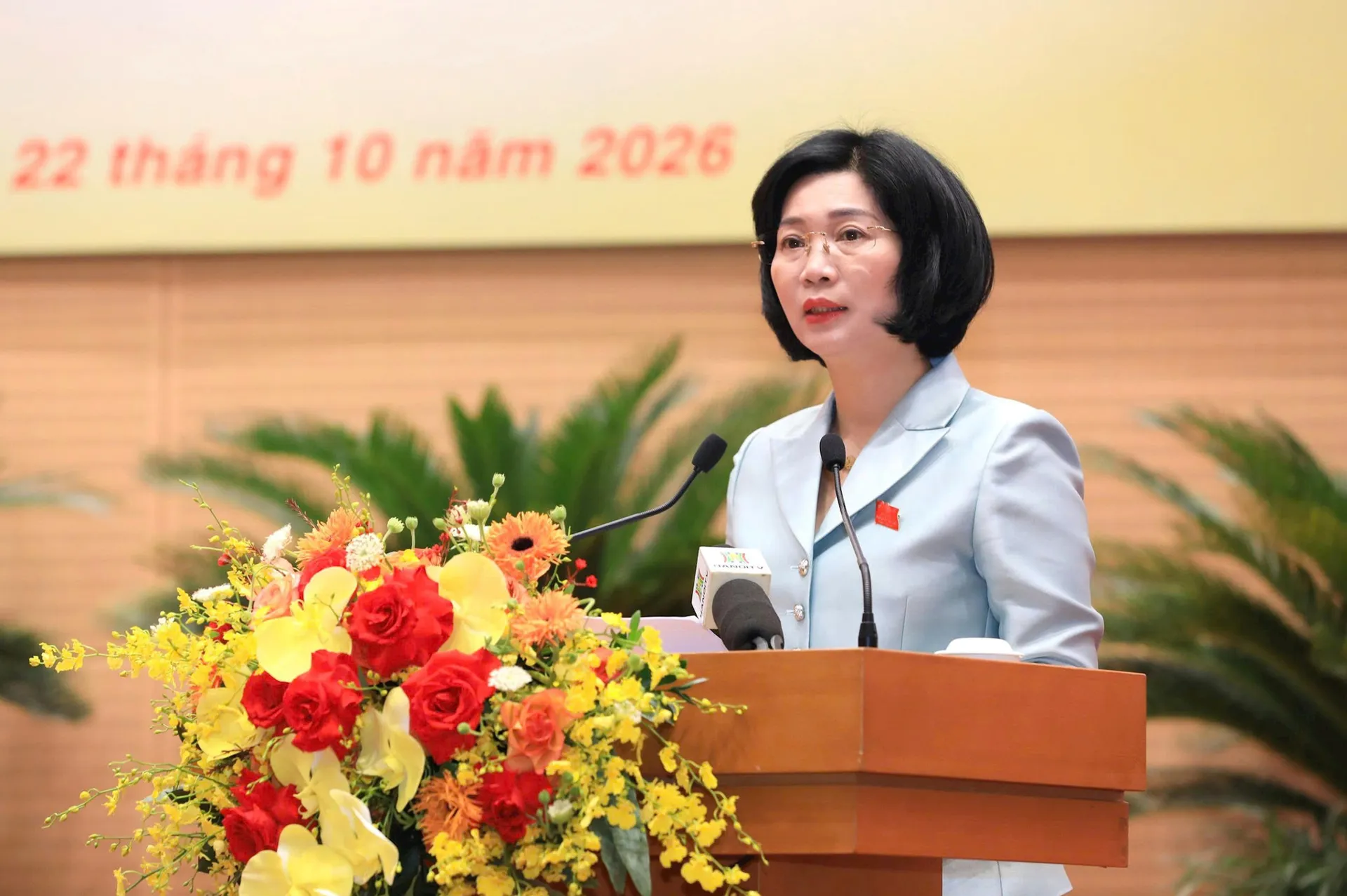 Chủ tịch HĐND TP Hà Nội Phùng Thị Hồng Hà: Những vấn đề chất vấn sẽ tạo chuyển biến cụ thể trong lĩnh vực môi trường