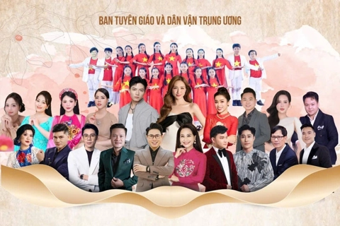 Nhiều nghệ sĩ trẻ tham gia chương trình nghệ thuật đặc biệt “Người là Hồ Chí Minh”