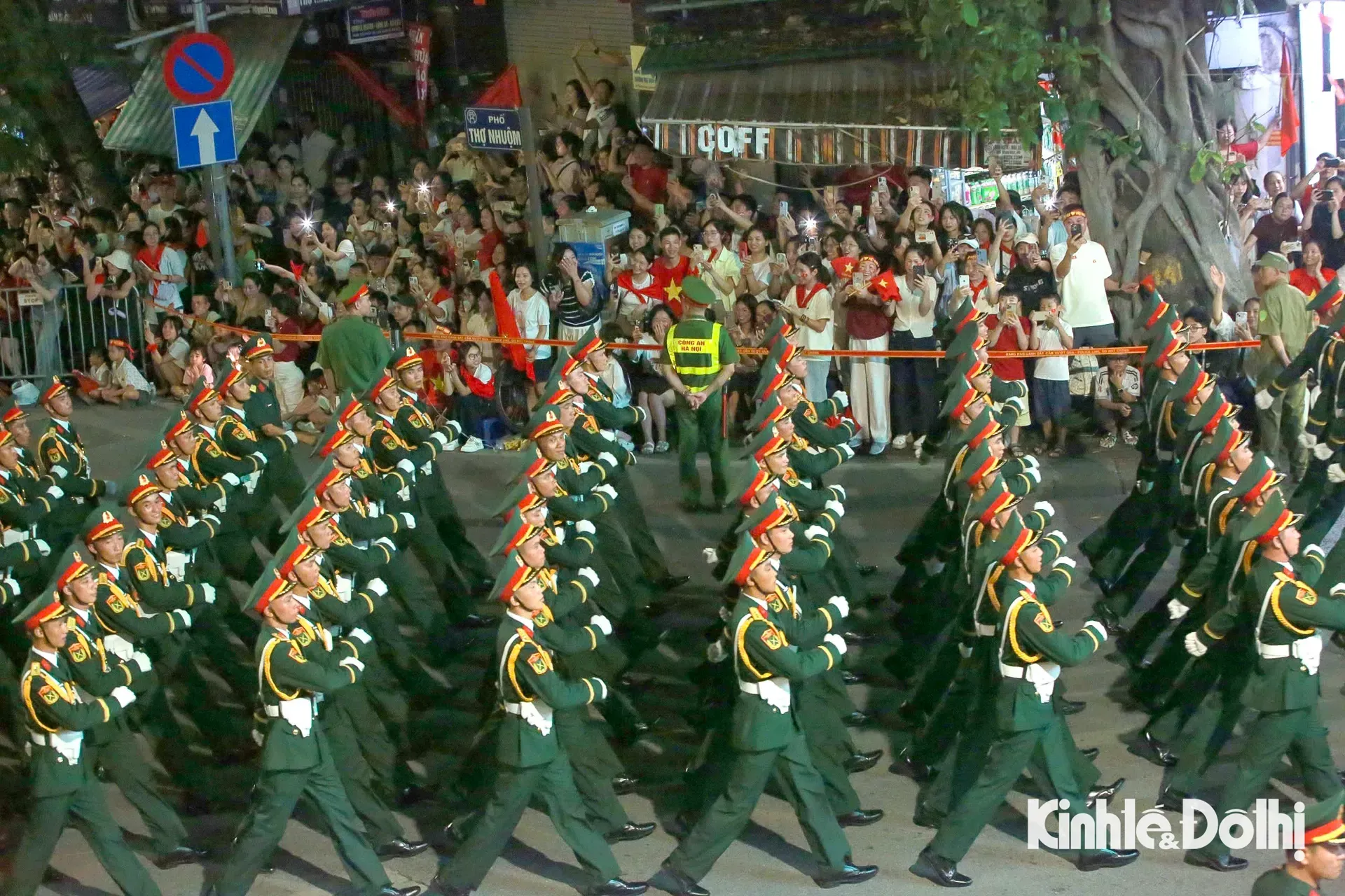 Lộ trình diễu binh, diễu hành của các khối đi bộ Quân đội, Công an, Dân quân tự vệ tối 27/8
