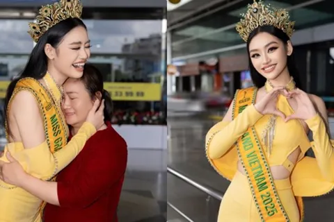 Hoa hậu Yến Nhi khởi hành sang Thái Lan thi Miss Grand International 2025