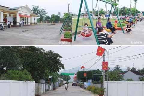 Công nhận huyện Nam Đàn (Nghệ An) đạt chuẩn nông thôn mới nâng cao
