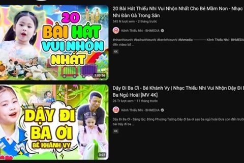 Nhạc thiếu nhi xa rời trẻ em