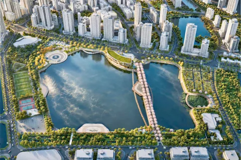 Kiến tạo “lá phổi xanh” phía Tây Nam Hà Nội