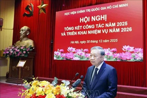 Tổng Bí thư Tô Lâm: Lấy hiệu quả thực thi sau đào tạo cán bộ làm thước đo cao nhất