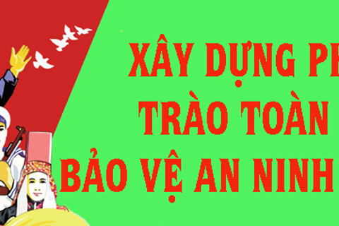 Ban hành Kế hoạch triển khai Phong trào thi đua “Toàn dân bảo vệ an ninh Tổ quốc”
