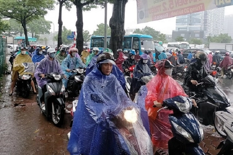 Thời tiết ngày 19/5/2025: Miền Bắc, Hà Nội nhiều mây, mưa rào ngày đầu tuần