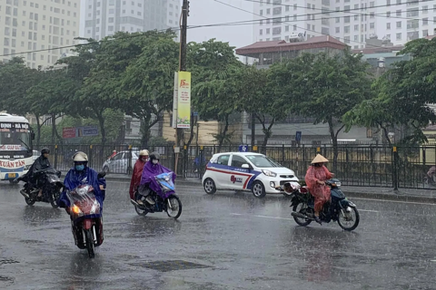 Dự báo thời tiết ngày 25/7/2025: Hà Nội và nhiều địa phương mưa rất to
