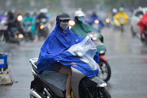 Dự báo thời tiết ngày 16/6/2025: Miền Bắc, Hà Nội ngày nắng nóng, chiều tối mưa rào