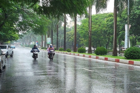 Dự báo thời tiết ngày 27/5/2025: Miền Bắc, Hà Nội nhiều mây, mưa rào, nhiệt độ tăng nhẹ