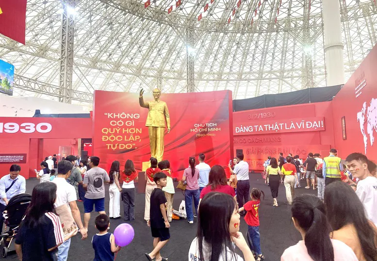 Triển lãm thành tựu Đất nước: Bảo đảm phục vụ tốt nhất nhu cầu của Nhân dân