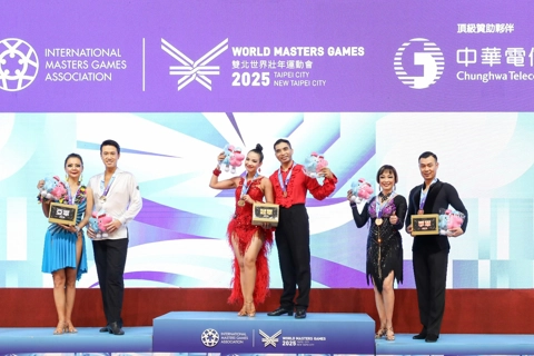 Cặp vận động viên Dancesport Việt Nam giành giải vô địch Thế vận hội Trung niên 2025