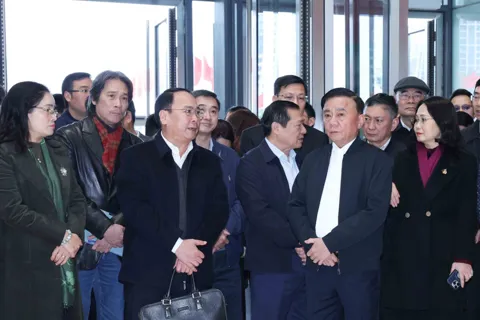 Kiểm tra công tác chuẩn bị Đại hội XIV của Đảng tại Trung tâm Hội nghị Quốc gia