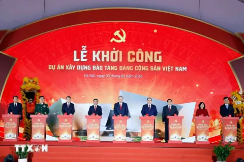 Tổng Bí thư Tô Lâm dự Lễ khởi công dự án xây dựng Bảo tàng Đảng Cộng sản Việt Nam