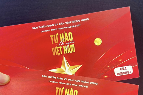 Hướng dẫn nhận vé Concert quốc gia "Tự hào là người Việt Nam" nhanh nhất