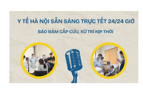 Ngành Y tế Hà Nội sẵn sàng trực Tết Nguyên đán 2026