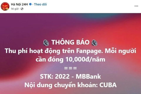 "Thu phí hoạt động" ủng hộ Cuba được cư dân mạng hưởng ứng nhiệt tình