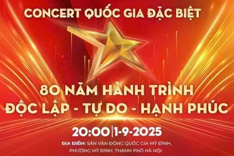 Xem trực tiếp: Concert "80 năm hành trình Độc lập - Tự do - Hạnh phúc" 
