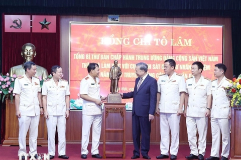 Tổng Bí thư Tô Lâm: Xây dựng lực lượng Cảnh sát hình sự làm chủ công nghệ