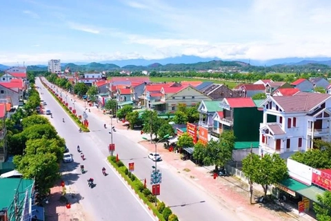 2 huyện đạt chuẩn nông thôn mới, nông thôn mới nâng cao