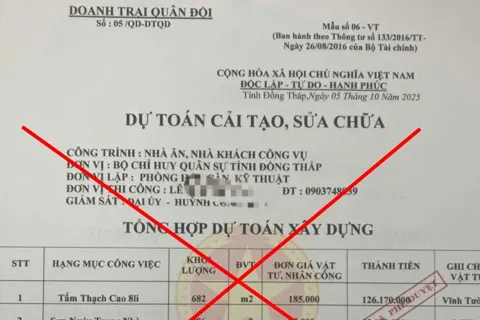 Cảnh báo đối tượng mạo danh cán bộ quân sự để lừa đảo