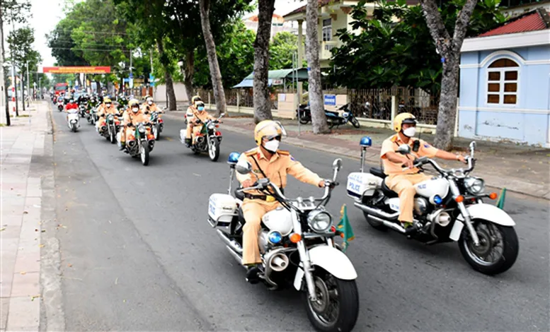 Bảo đảm trật tự ATGT trong thời gian tổ chức Triển lãm thành tựu Đất nước