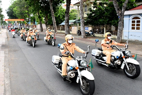 Bảo đảm trật tự ATGT trong thời gian tổ chức Triển lãm thành tựu Đất nước