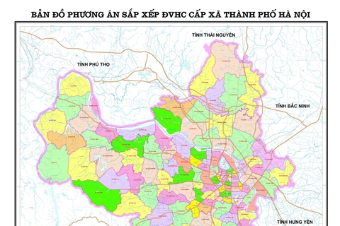Tra cứu thông tin chi tiết 126 phường, xã mới sau sáp nhập tại Hà Nội