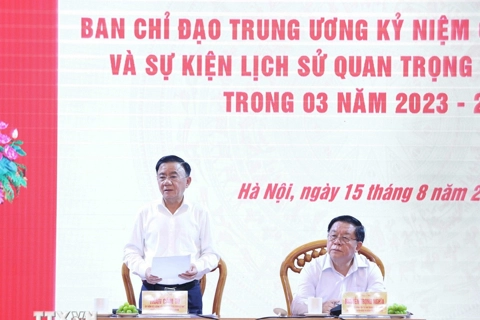 Tăng tốc chuẩn bị cho Lễ kỷ niệm 80 năm Cách mạng Tháng Tám và Quốc khánh 2/9
